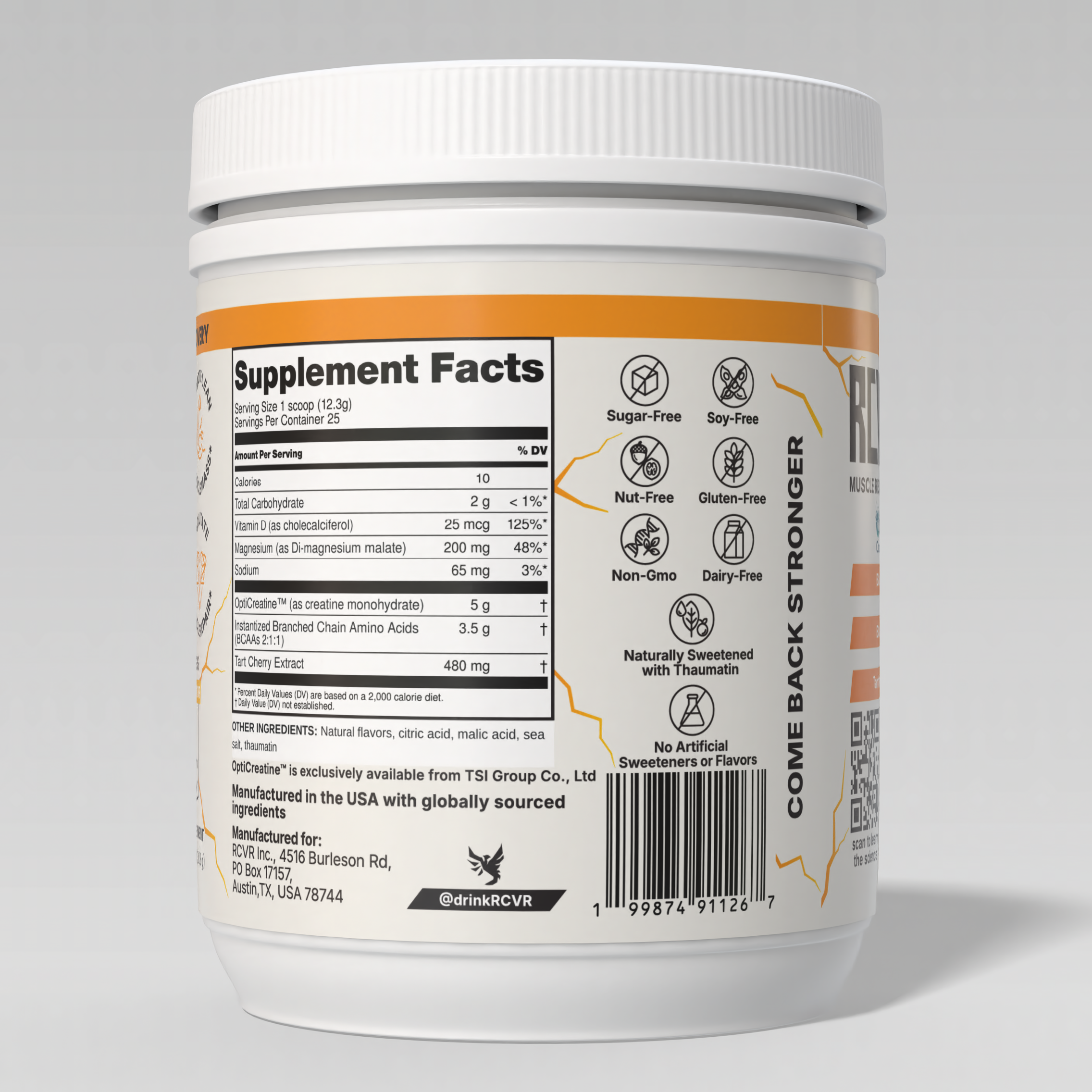 RCVR Muscle Recovery – Mango Tub